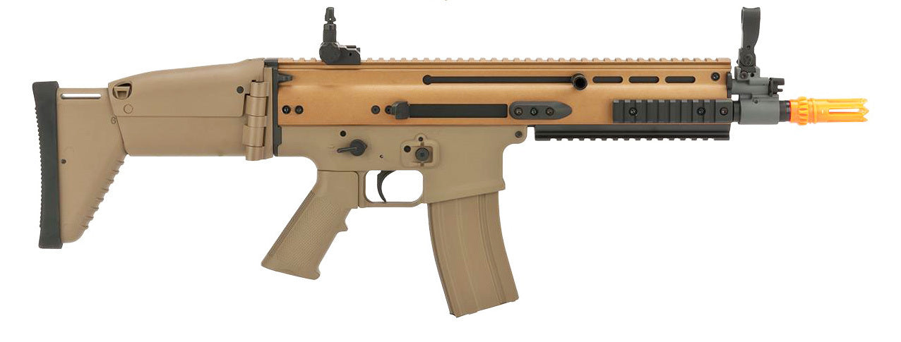 CYBERGUN FN SCAR-L, Metal-Polymer AEG -Tan (Batt. & Charger Incl.)