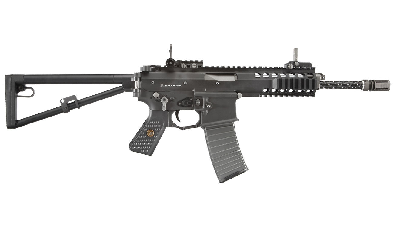 WE PDW BLACK LONG BARREL GBBR