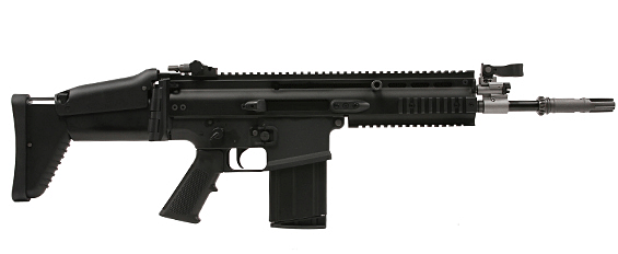 WE SCAR H BLACK GBBR (Open Bolt)