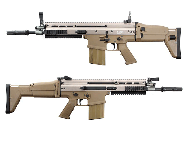 WE SCAR H TAN GBBR (Open Bolt)