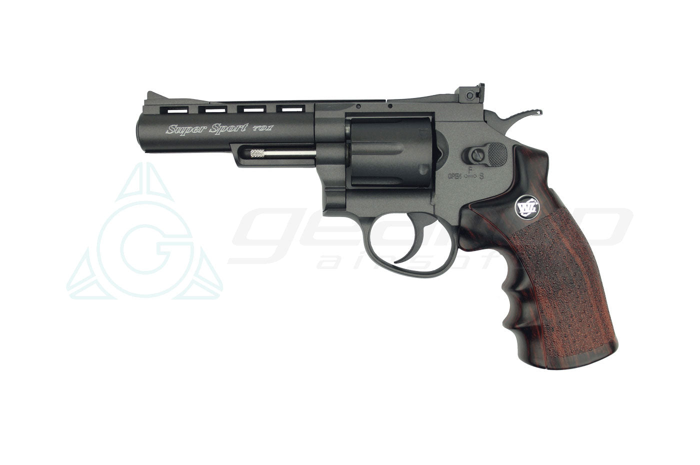 WINGUN SUPER SPORT REVOLVER 4” BK
