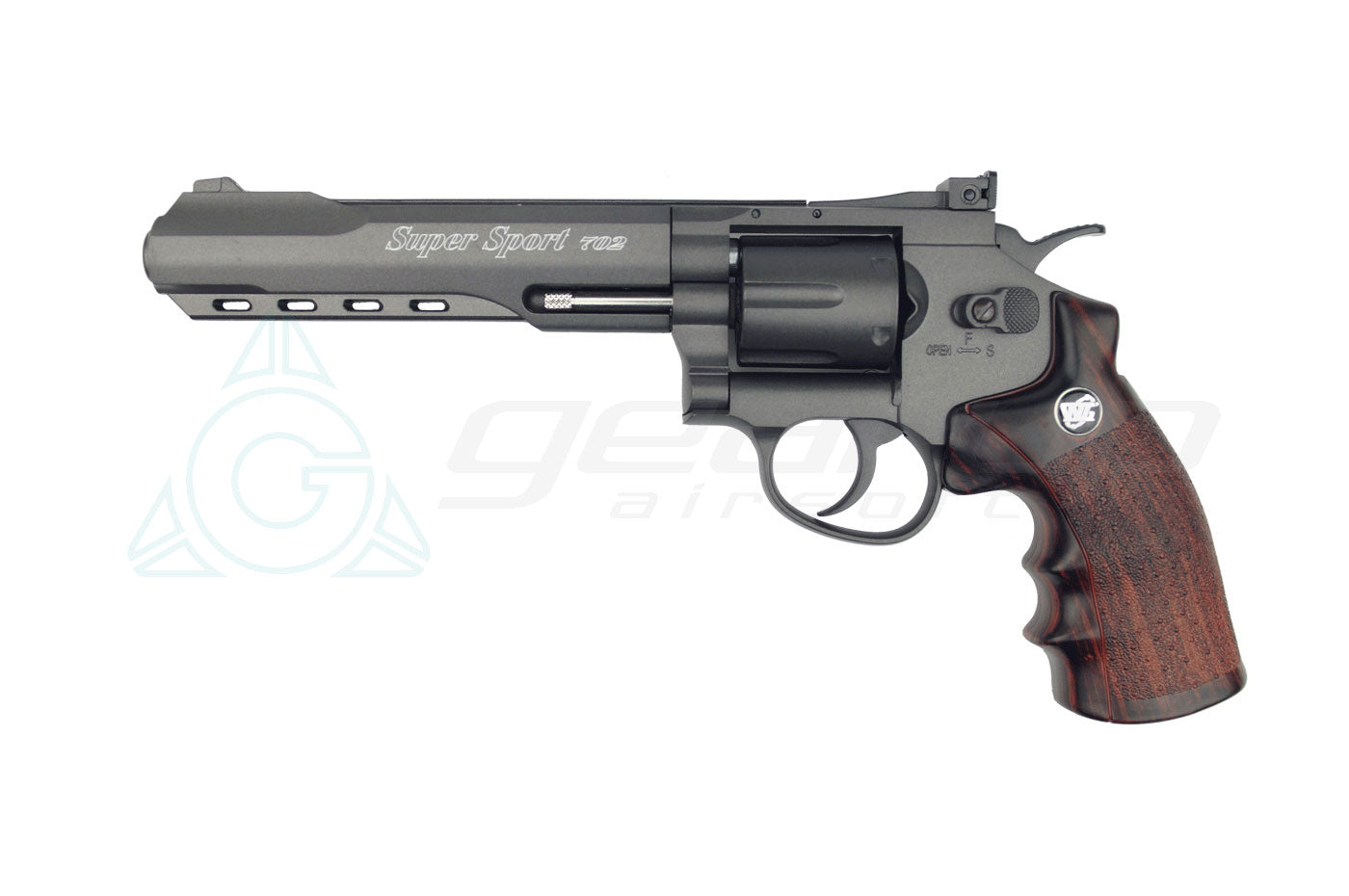 WINGUN SUPER SPORT REVOLVER 6” BK
