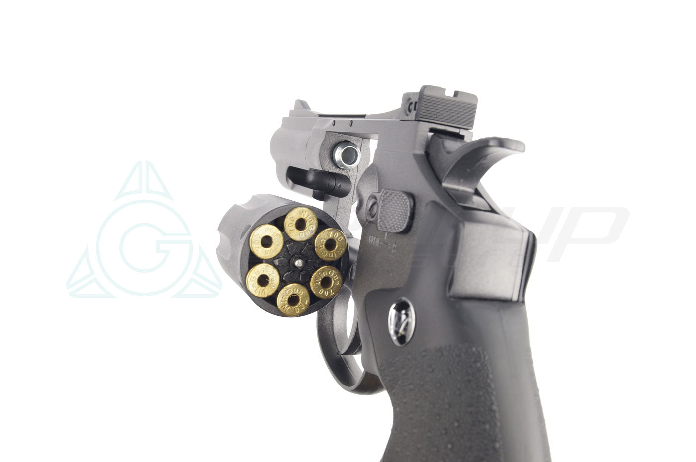WINGUN SUPER SPORT REVOLVER 8” BK