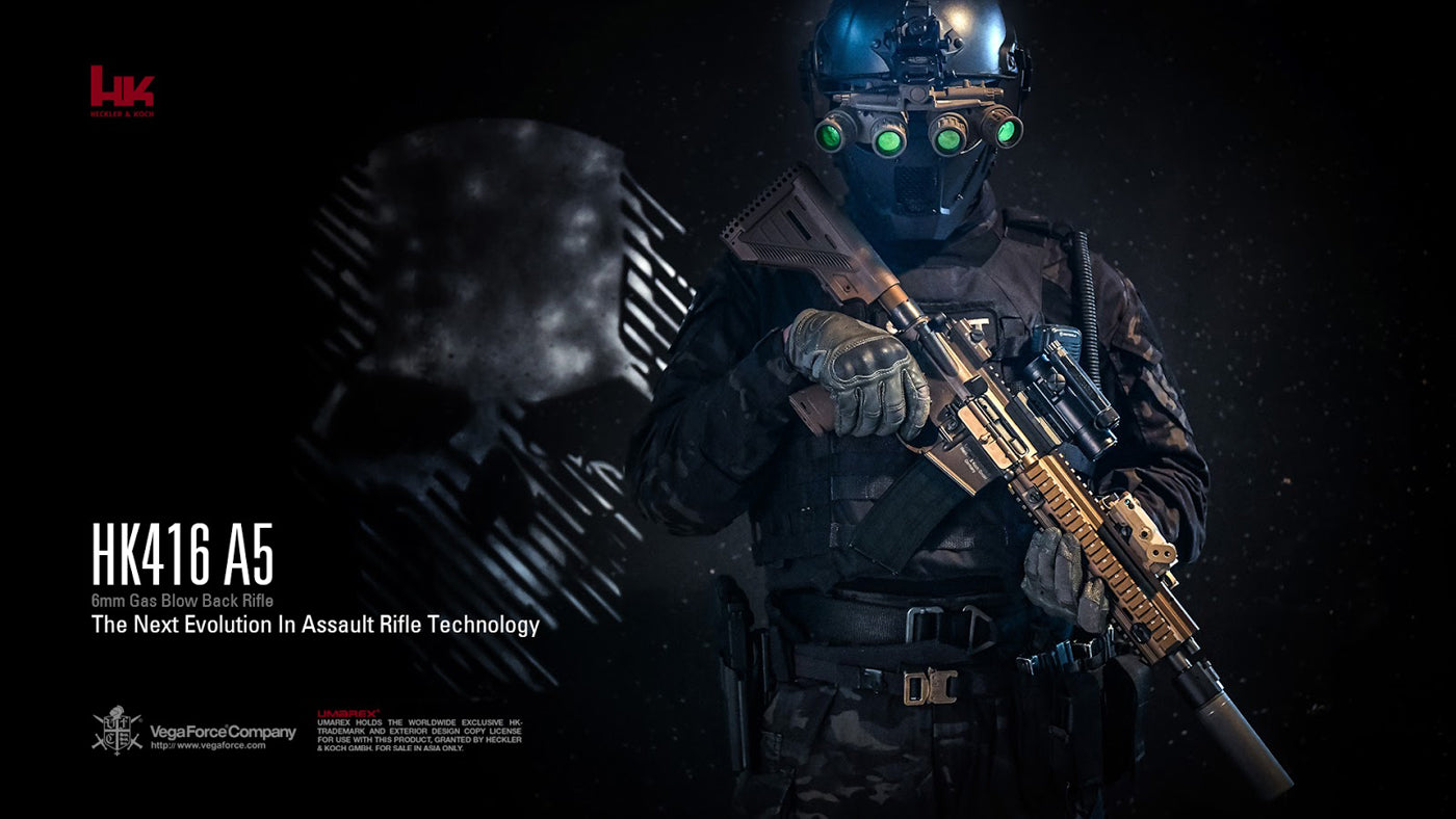Umarex (VFC) HK416 A5 GBBR Tan