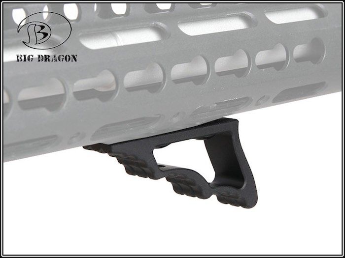 BD CNC M-LOK Angled Grip-RED