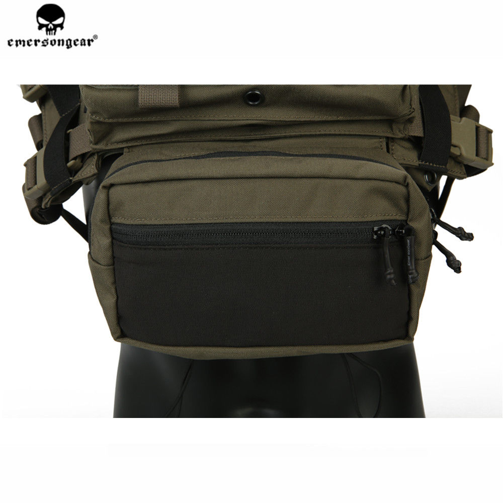 Emerson Gear Copperhead Micro Fight Chissis MK3 Chest Rig-BK