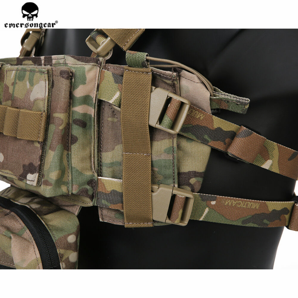 Emerson Gear Copperhead Micro Fight Chissis MK3 Chest Rig-BK