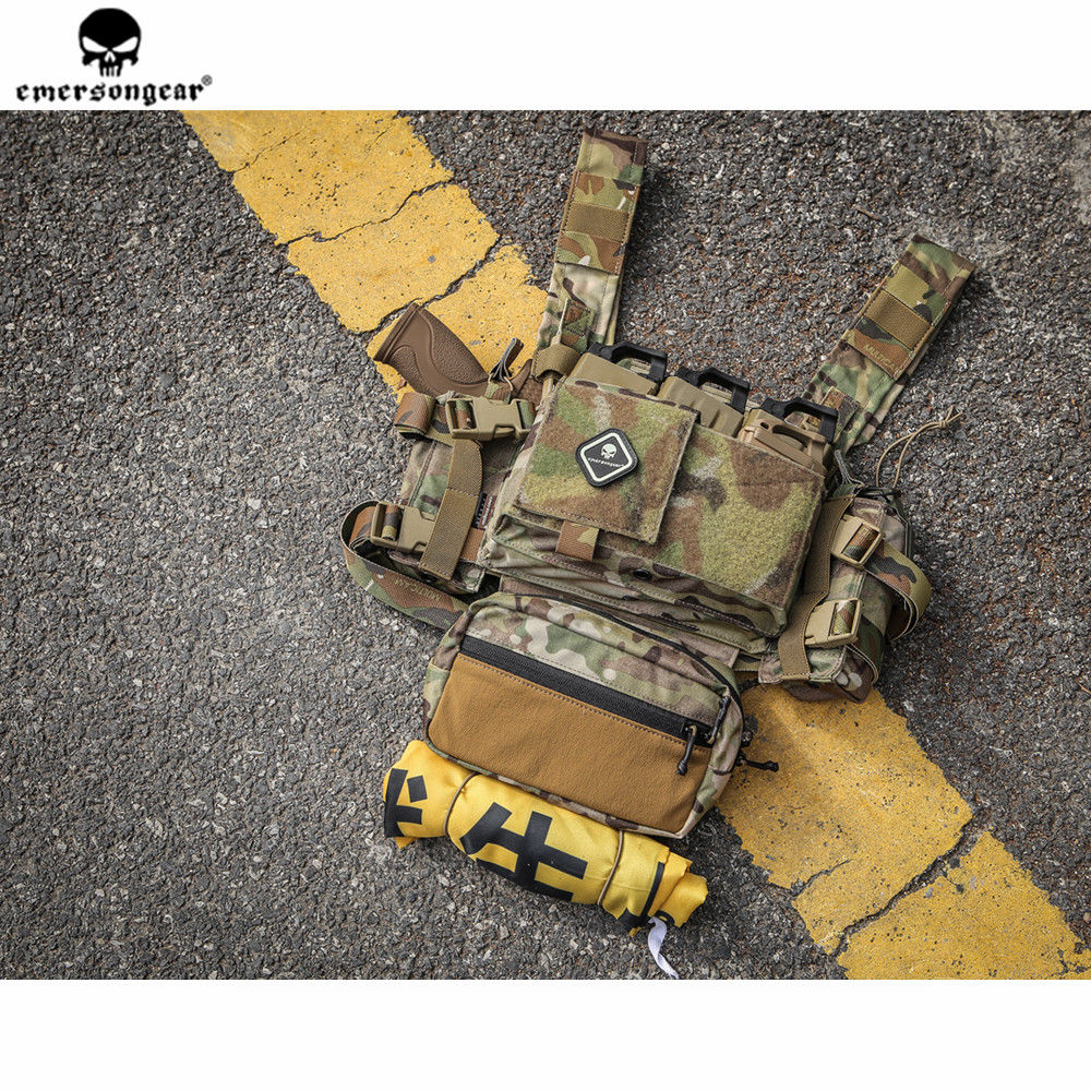 Emerson Gear Copperhead Micro Fight Chissis MK3 Chest Rig-BK