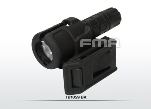 V85 POLYMER FLASHLIGHT HOLSTER BK
