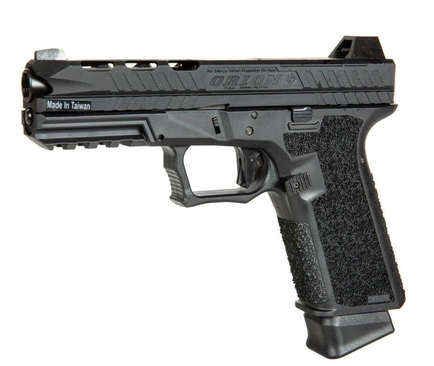 Poseidon Orion No.2 Action Airsoft GBB Pistol (Black/Tan)