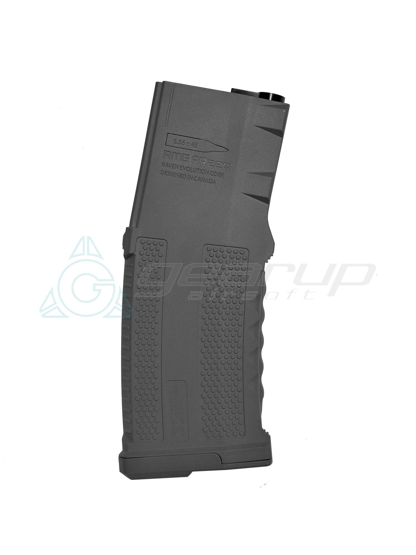 RAVEN EVOLUTION RMG AR220 EXTRA CAPACITY AEG MID CAP MAGAZINE (220RD) BK