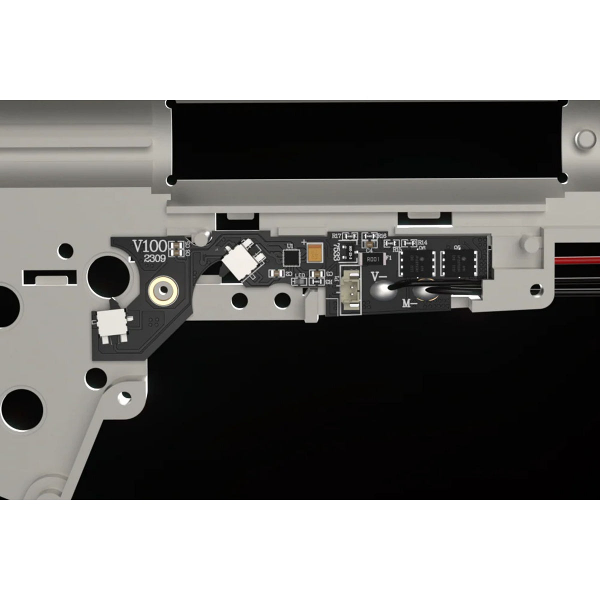 Eshooter Kestrel V3 Basic Programmable Airsoft ETU with AK G36 Selector Support