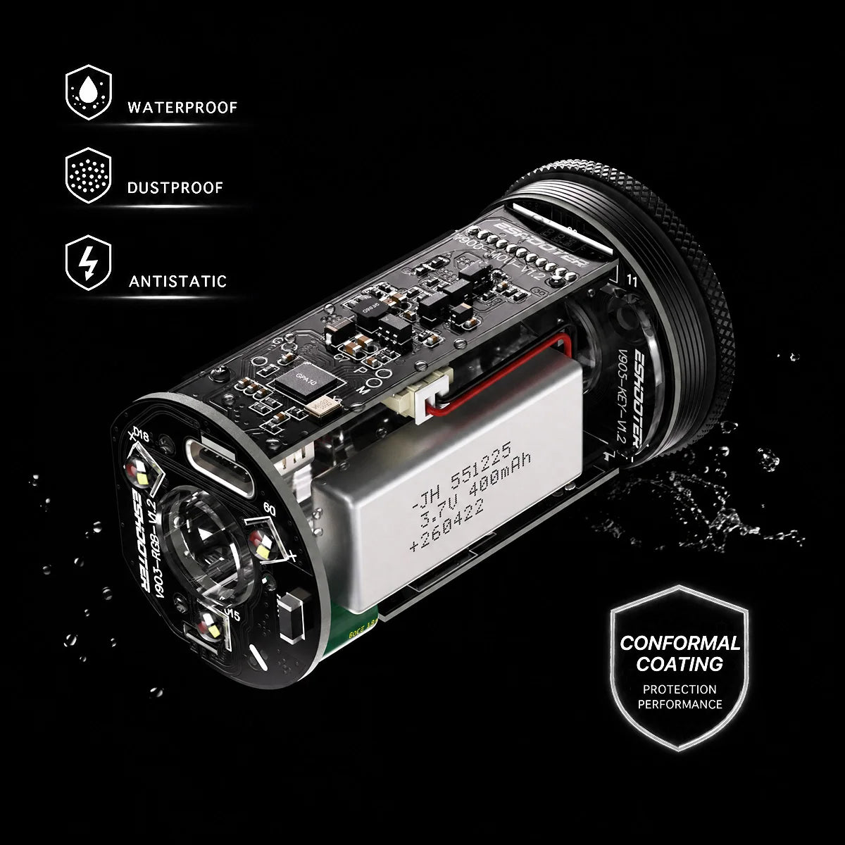 Eshooter Flare Smoky BT Compact Tracer Unit (903)