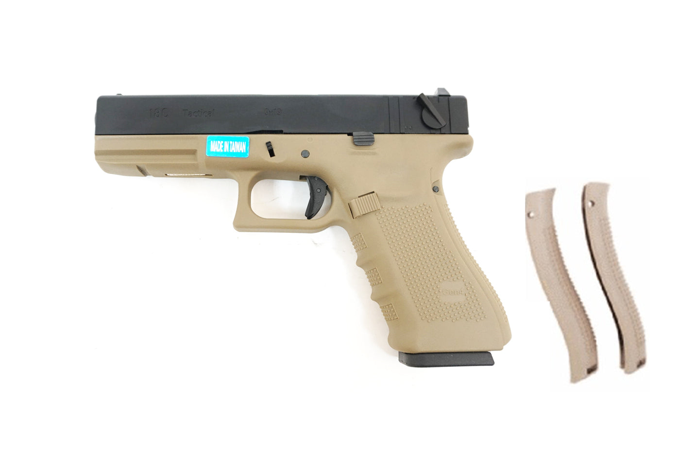 WE G18 GEN 4 TAN-W EXTENDED BARREL