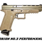 Poseidon Orion No. 3 Performance Airsoft GBB Pistol (Black/Tan)