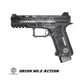 Poseidon Orion No.2 Action Airsoft GBB Pistol (Black/Tan)