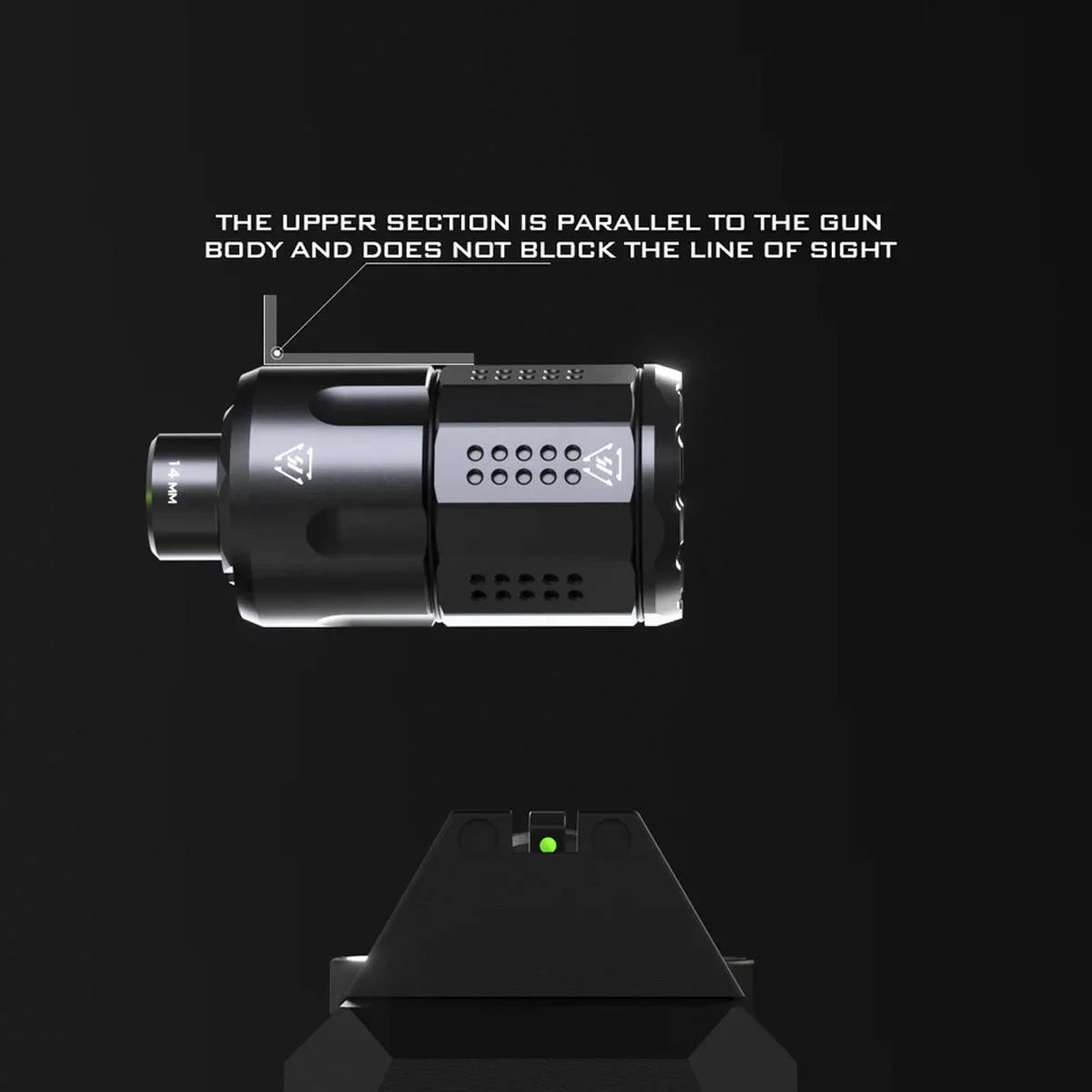 EMG x Strike Industries Compensator Built-In ESHOOTER Flare BT Tracer Unit (V704)