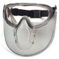 Pyramex Dual Capstone H2X Anti-fog Goggle with Clear Capstone Shield