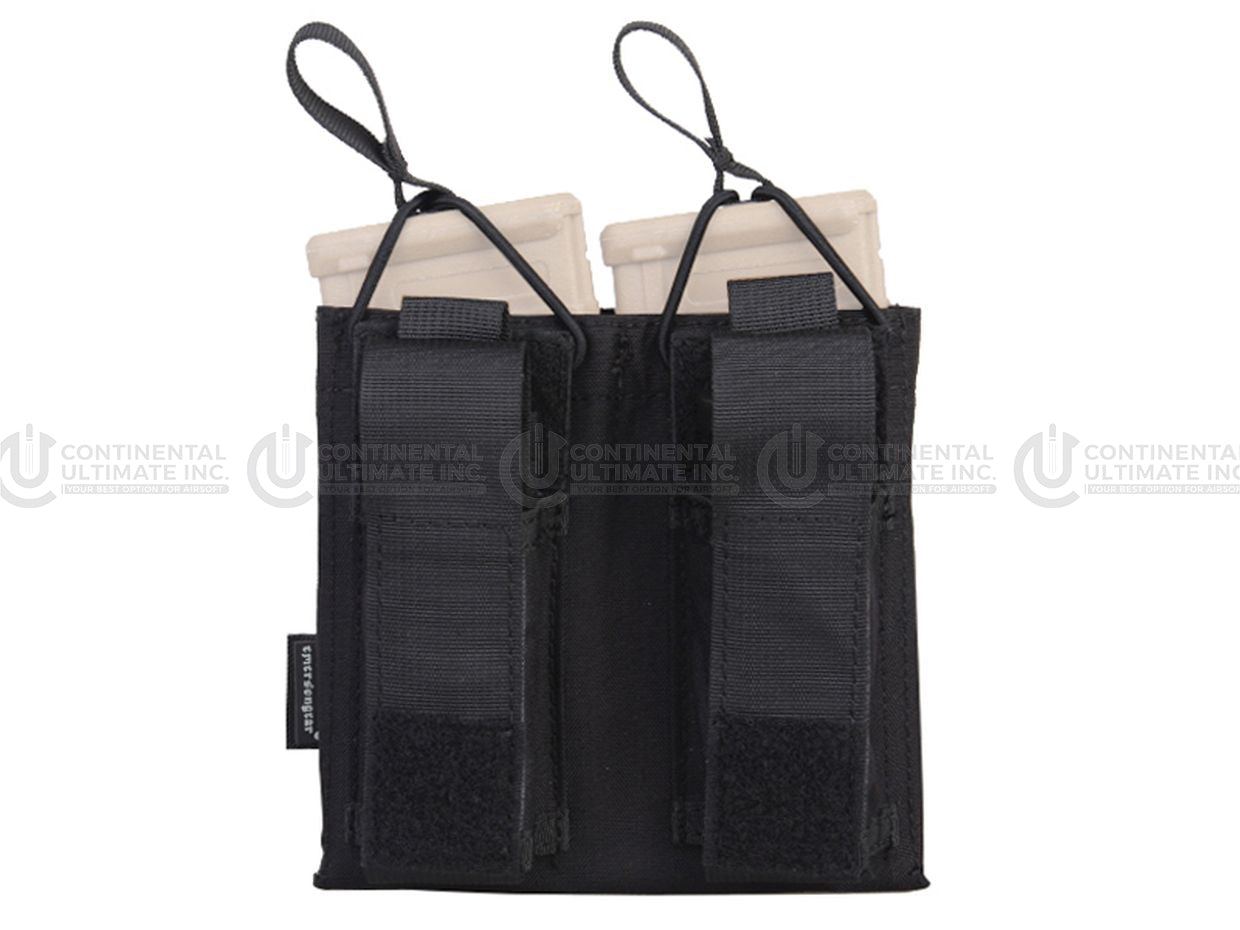 Emerson Gear 5.56mm M4-Pistol Double Open-Top Magazine Pouch-BK