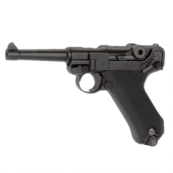 KWC LUGER P08 BLOWBACK 4.5MM W-FULL METAL