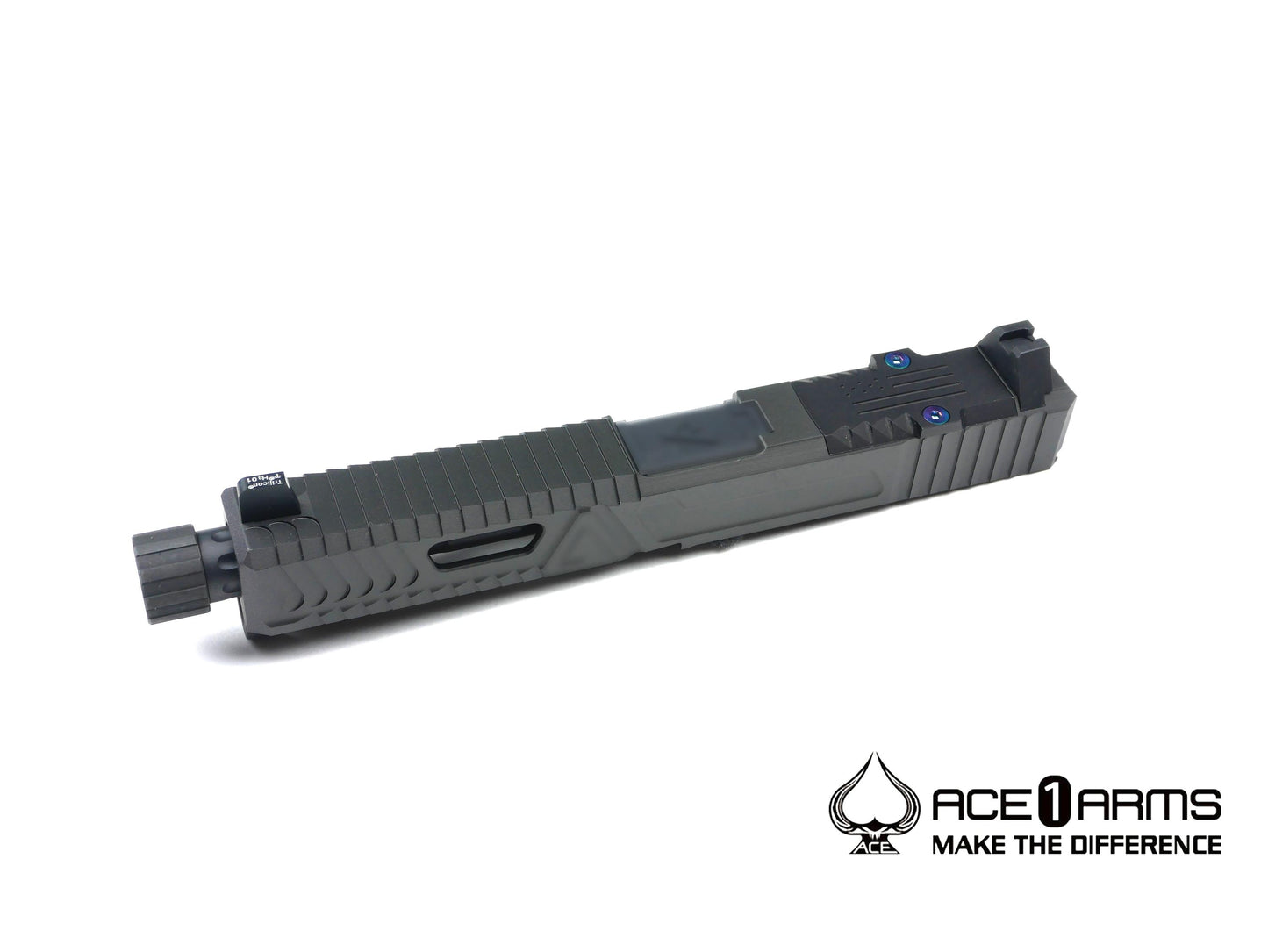 AG Style Upgrade Slide Kit for TM-WE Model 17-18 (BK Threaded Barrel)