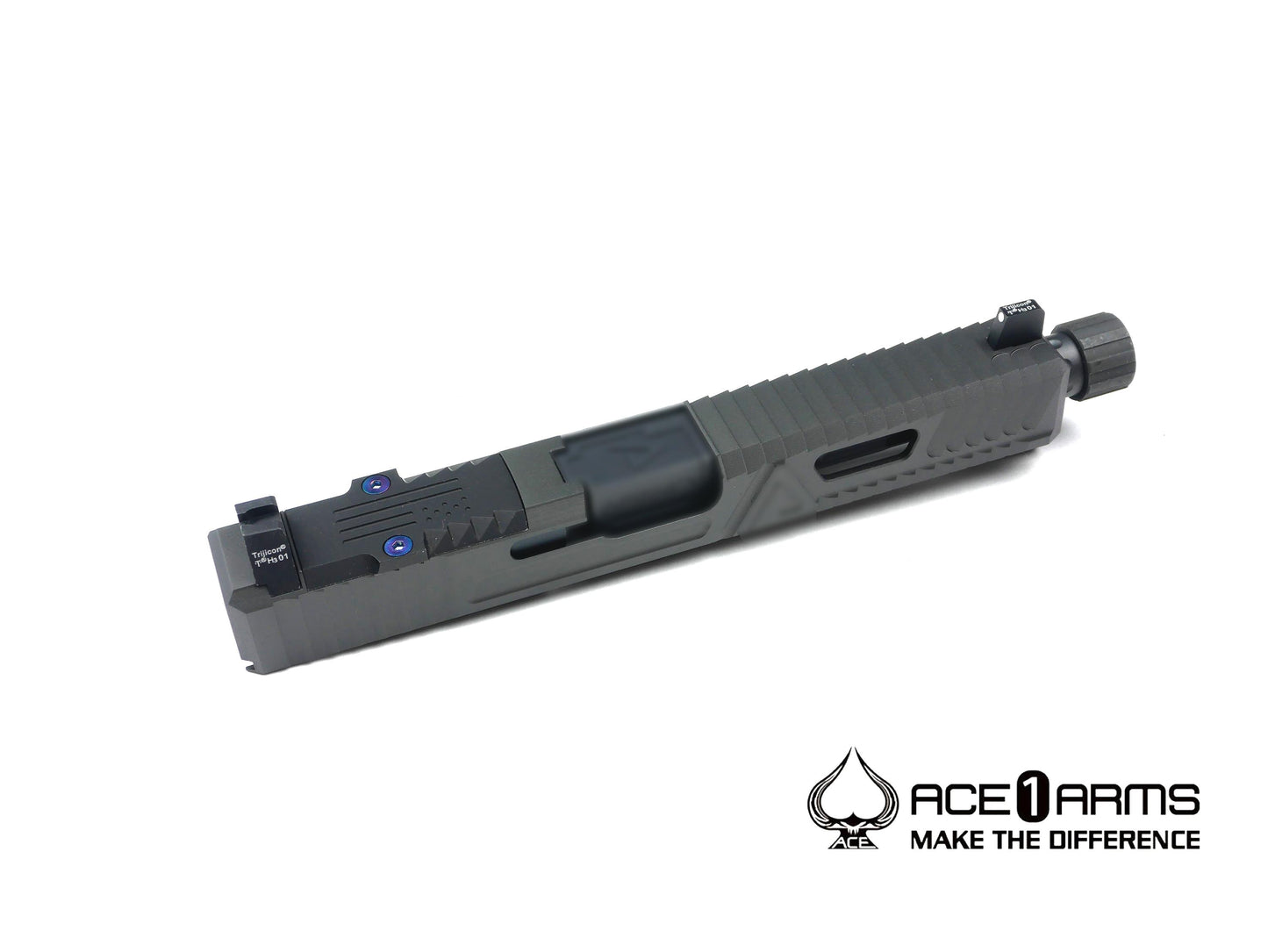 AG Style Upgrade Slide Kit for TM-WE Model 17-18 (BK Threaded Barrel)