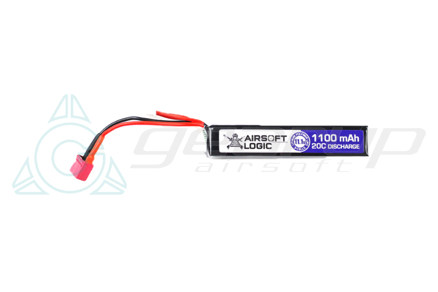 AIRSOFT LOGIC 11.1V Li-po Battery 1100maH (Stick) DEAN CONNECTOR