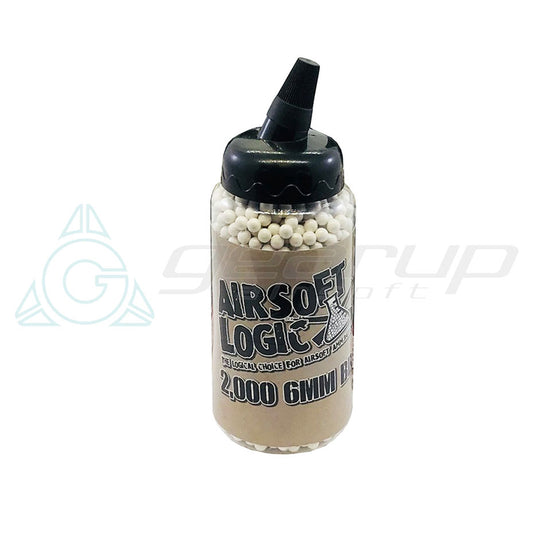 Airsoft Logic 0.20G TRACER BB (2000CT Bottle) RED