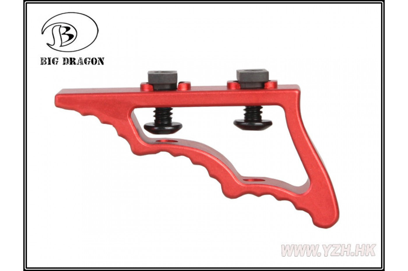 BD CNC M-LOK Angled Grip-RED