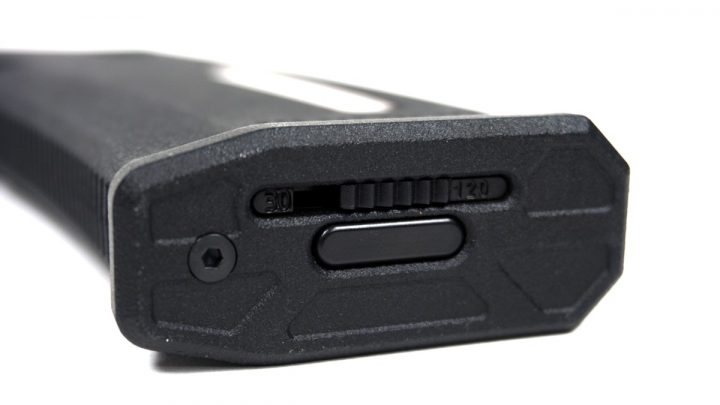 KWA MS120c Adjustable ERG-AEG2.5-AEG3 Mid-Cap Magazines with cutoff- 3 Pack