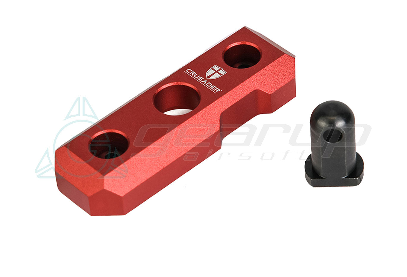 Crusader Bipod Mount for M-LOK(RED)