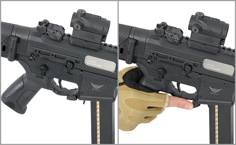 Double Eagle UTR 45 with Polymer Body and Folding Stock