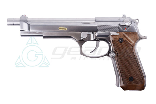 WE M92 LONG BARREL CHROME