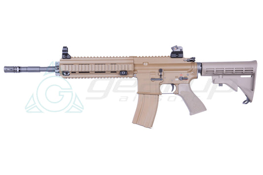 WE HK416 TAN GBBR