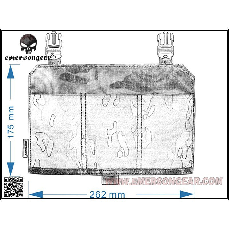 Emerson Gear BASILISK M4 Triple Rapid Magazine Panel-MC500C