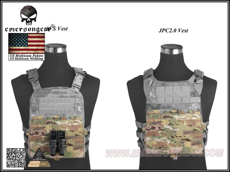 Emerson Gear MOLLE Panel For:AVS JPC2.0 VEST-CB