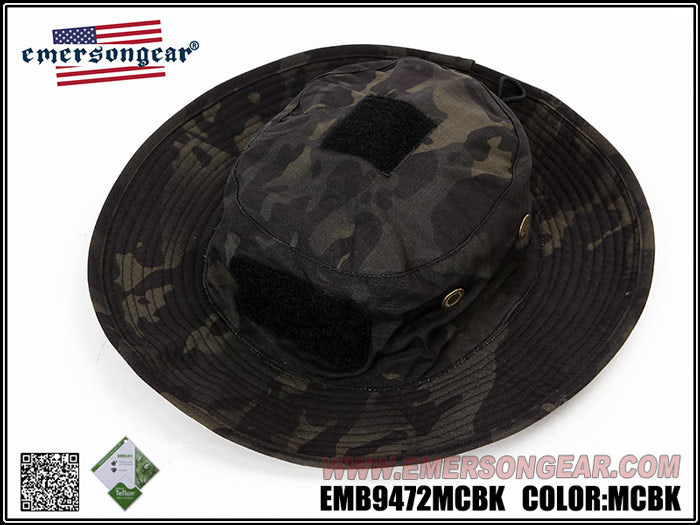 Emerson Gear Bonnie Hat [Blue Label]- Multicam Black