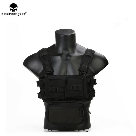 Emerson Gear Copperhead Micro Fight Chissis MK3 Chest Rig-BK