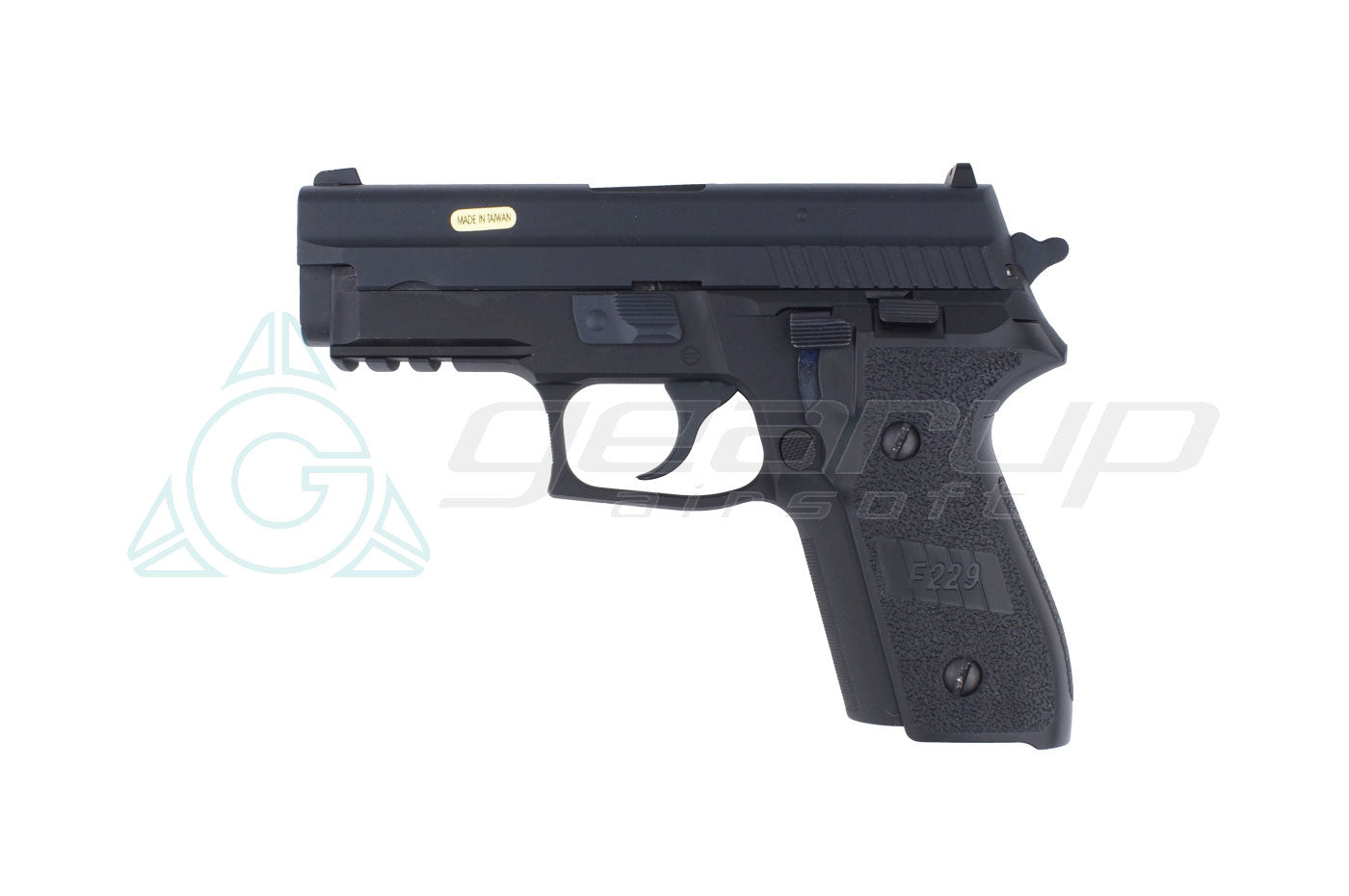 WE F229 W/RAIL AND EXTENDED BARREL & SILENCER