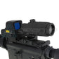 Prime Optic Sight Combo with G33 3x Magnifier and XPS 3-2 Red - Green Dot, QD mount (Black)
