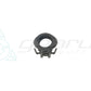 KROUSIS HELMET FLASHLIGHT CLAMP 1.00” BK