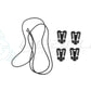 KROUSIS HELMET WEB DOMINATOR BK
