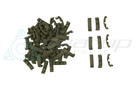 TACTICAL INDEXCLIPS FOR RAIL 60PCS SET (OD)