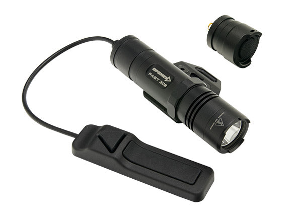 Opsmen Weapons Mounted Flashlight for M-Lok System 400 Lumens BK