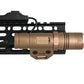 Opsmen Weapons Mounted Flashlight for M-Lok System 400 Lumens Tan