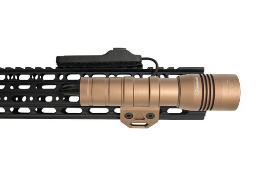 Opsmen Weapons Mounted Flashlight for M-Lok System 800 Lumens Tan