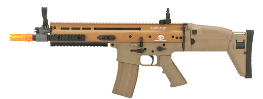 CYBERGUN FN SCAR-L, Metal-Polymer AEG -Tan (Batt. & Charger Incl.)