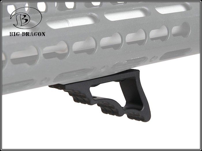 BD CNC M-LOK Angled Grip-BK