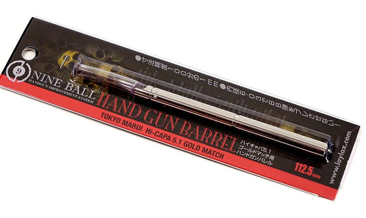 Laylax Nine Ball Tight Bore Inner Barrel (6.03mm) for Tokyo Marui GBB Pistols (Model: Hi-CAPA 5.1- Gold Match- 112.5mm)