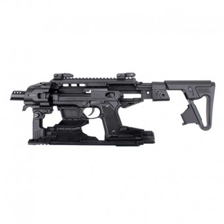 KING ARMS CAA Airsoft RONI-B Pistol Carbine Conversion for Beretta M9-M9A1-BK